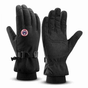 Warm in winter, skiing men's outdoor cycling, fleece, thickened touch screen gloves, windproof, waterproof and non-slip