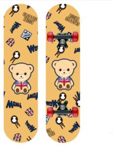 Christmas skateboarder