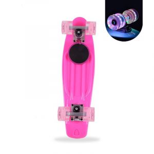 Solid Color flash wheel beginner skateboarding